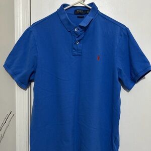 Ralph Lauren Men's Vibrant Blue Polo Shirt